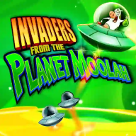 Invaders from the Planet Moolah logotipas