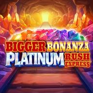 Bigger Bonanza Platinum Rush Express logotipas