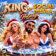 The King of Social Media Holiday logotipas