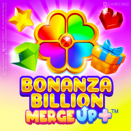 Bonanza Billion Merge Up logotipas