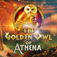 The Golden Owl of Athena logotipas