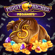 Piggy Riches Megaways logotipas