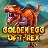 Golden Egg of T-Rex logotipas