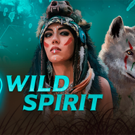Wild Spirit (Mascot Gaming) logotipas