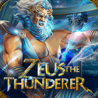 Zeus the Thunderer (MrSlotty) logotipas
