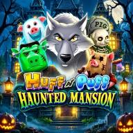 Huff N’ Puff Haunted Mansion logotipas