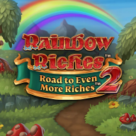 Rainbow Riches Road to Even More Riches 2 logotipas