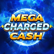 Mega Charged Cash logotipas