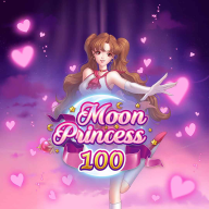 Moon Princess 100 logotipas