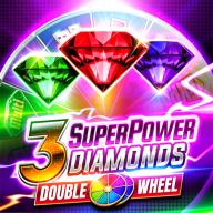 3 Superpower Diamonds logotipas