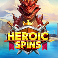 Heroic Spins logotipas