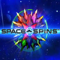 Space Spins logotipas