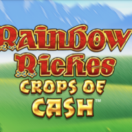 Rainbow Riches Crops of Cash logotipas