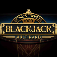 Blackjack Bonus Wheel 1000 logotipas