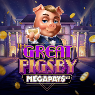 The Great Pigsby Megapays logotipas