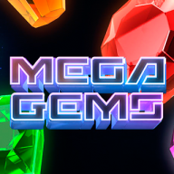 Mega Gems logotipas