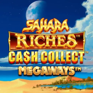 Sahara Riches Megaways Cash Collect logotipas