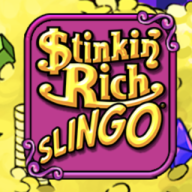 Stinkin' Rich Slingo logotipas