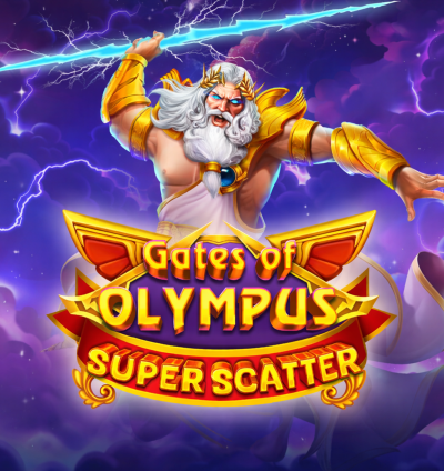 Gates of Olympus Super Scatter logotipas