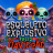 Esqueleto Explosivo Feliz Navidead logotipas