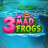 3 Mad Frogs logotipas