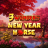 3 Wonders New Year Horse logotipas