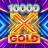 10000x Gold logotipas