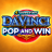 Da Vinci Pop and Win logotipas