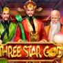 Three Star God logotipas