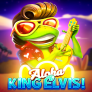 Aloha King Elvis logotipas