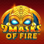 9 Masks of Fire logotipas