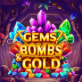 Gems Bombs and Gold logotipas