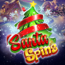 Santa Spins logotipas