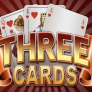 Three Cards logotipas