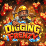 Digging Frenzy logotipas