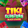 Tiki Clusters Blaze and Boom logotipas