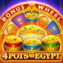 4 Pots of Egypt: Bonus Wheel logotipas