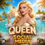 THE Queen of Social Media logotipas
