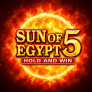 Sun of Egypt 5 Hold and Win logotipas