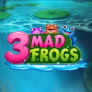 3 Mad Frogs logotipas