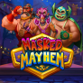 Masked Mayhem logotipas