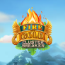 Fire and Gold Cluster Breaker logotipas
