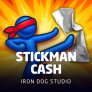 Stickman Cash logotipas