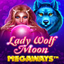 Lady Wolf Moon Megaways logotipas