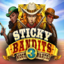 Sticky Bandits 3 Most Wanted logotipas