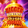 Bigger Bonanza Rush Express logotipas
