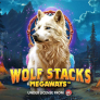 Wolf Stacks Megaways logotipas