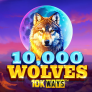 10,000 Wolves 10K Ways logotipas