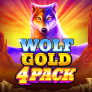 Wolf Gold 4 Pack logotipas