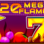 20 Mega Flames logotipas
